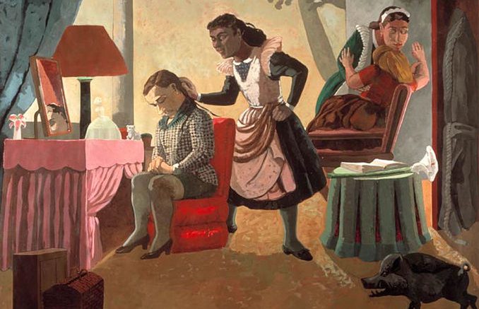 Paula_Rego_-_The_Maids_(1987)