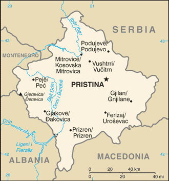 Il Kosovo, obiettivo europeo