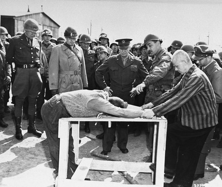 Buchenwald, Eisenhower, torture, demonstration