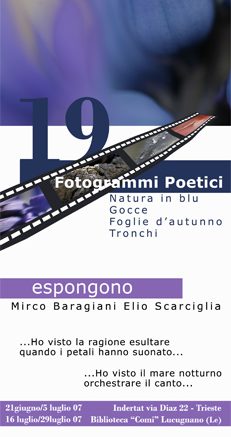 19 fotogrammi poetici