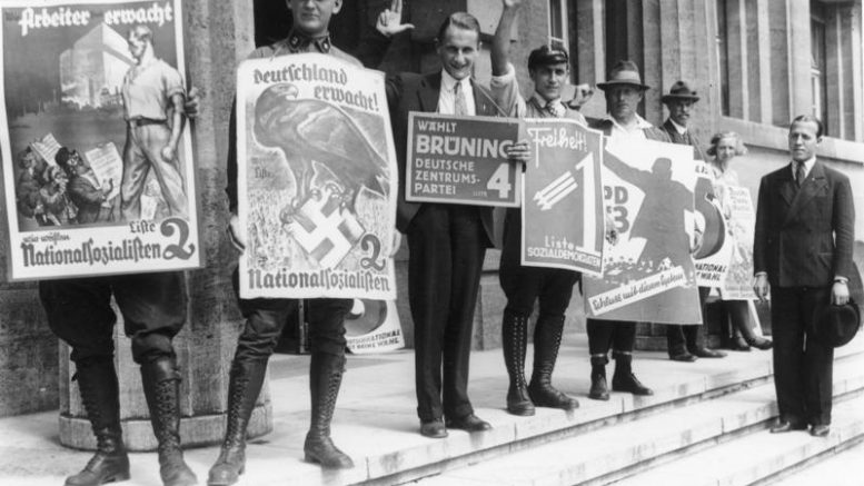 Berlin, Propaganda zur Reichstagswahl