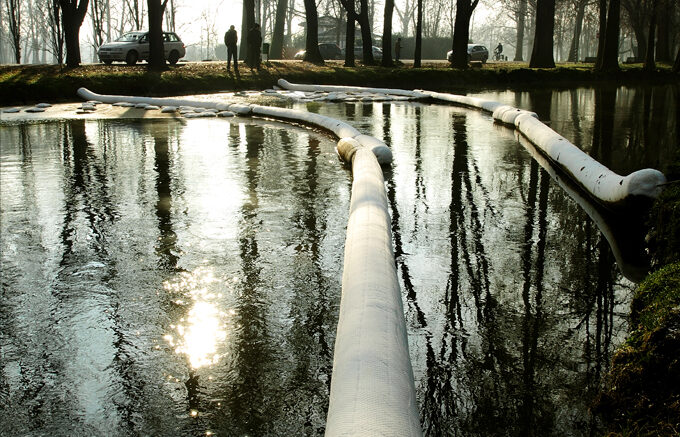 Disastro ambientale fiume Lambro